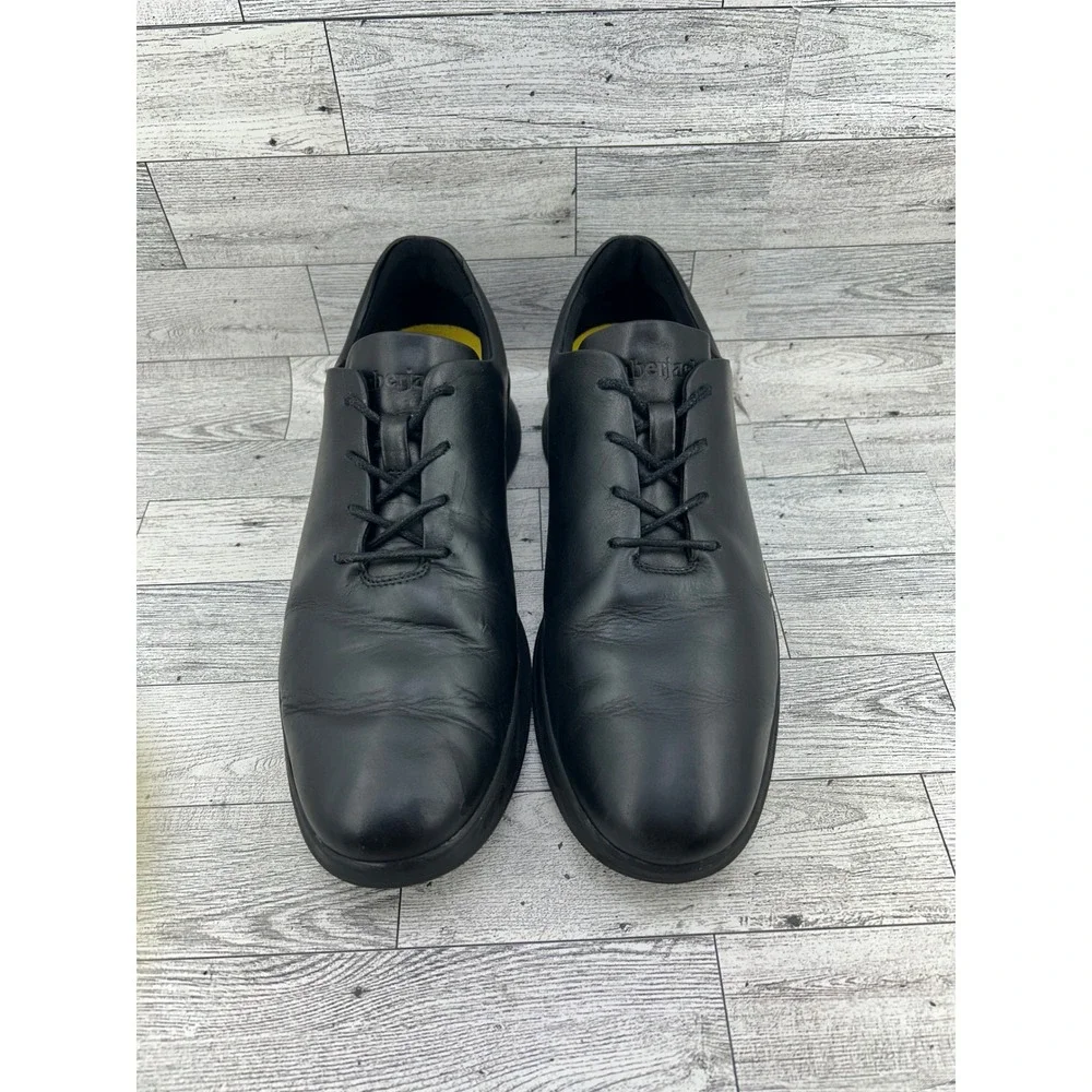 Amberjack The Original Tuxedo Black Leather Hybrid Dress Shoes Men 9M Portugal